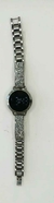 Reloj De Metal Con Brillos