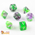 Set De 7 Dados Para Rol - Snake Venom en internet