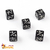 Set De 5 Dados Para Contadores - Negativo - Dark en internet