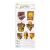 Sticker x3 - Harry Potter - Gryffindor - comprar online