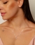 Conjunto de Prata Coração com Detalhes em Micro Zircônias