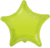 Globo 22" Estrella Gellibean - Metrik
