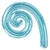 9" Espiral Ligth Blue