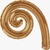 9" Espiral Gb Mocha Solid Color