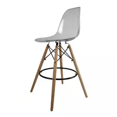 Banqueta Eames Eiffel - Transparente
