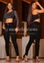 Calça Jeans Feminina Cós Duplo Colors Collection - Preto - loja online