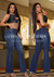 Calça Jeans Feminina Flare Empina Bumbum Premium Collection - CF578-02 - comprar online