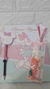 Caderno Universitário Capa Dura c/ Luva Protetora & Ponteira Personalizada- Minnie Rosa 1 UN na internet