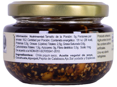 SALSA DE CHILE PIQUIN CON CACAHUATE 91g KOSHER en internet