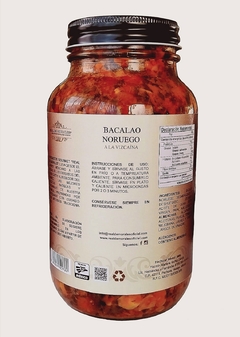 BACALAO NORUEGO A LA VIZACAINA 970g - REAL DE MORALES