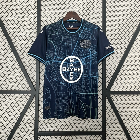 Camisa Bayer Leverkusen 24/25 Castore Edição Especial- Azul