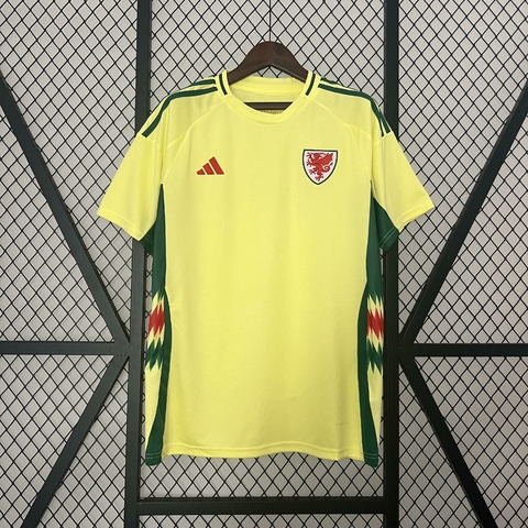 CAMISA PAÍS DE GALES AWAY II 2024 ADIDAS TORCEDOR