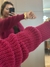 Conjunto tricot cardigan e cropped na internet