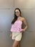 Blusa fluída listrada (rosa) na internet