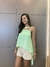 Blusa frente única duna (verde) - LAGÚ
