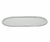 Suporte Vidro Espelhado Decorativa Acrílico Oval