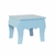 Banco Decorativo 25x25x20cm Azul Bebê Tipo-A 1un