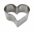Cortador Petit Four Coracao (Inox) Com 1un