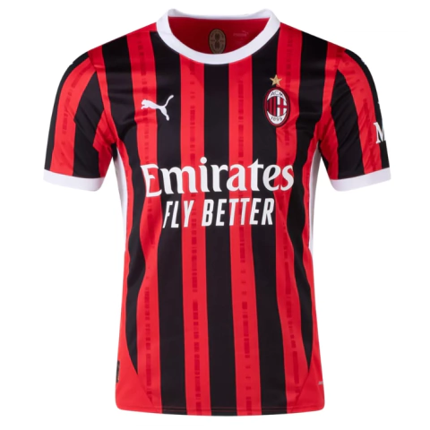 Camisa AC Milan I 24/25 Torcedor Puma Masculina - Vermelha