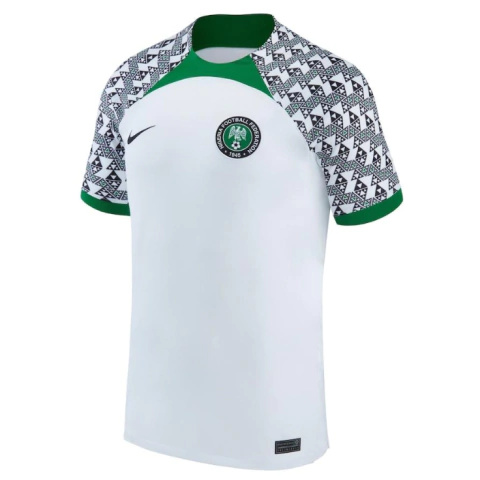 Camisa Nigéria II 2022 Torcedor Nike Masculina - Branco