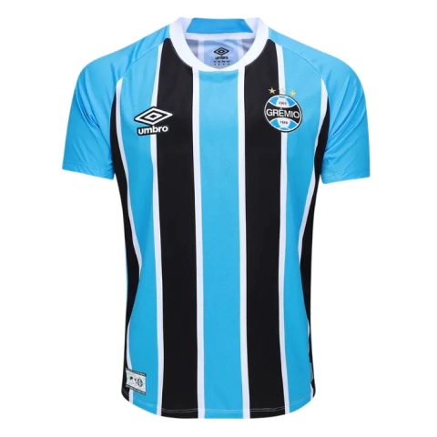 Camisa Grêmio I 25/26 Torcedor Umbro Masculina - Azul e preto - comprar online