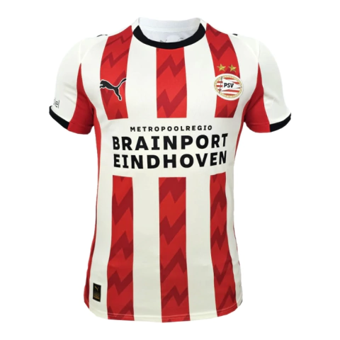 Camisa Psv I 25/26 Puma Torcedor Masculina - Vermelha e branca - comprar online