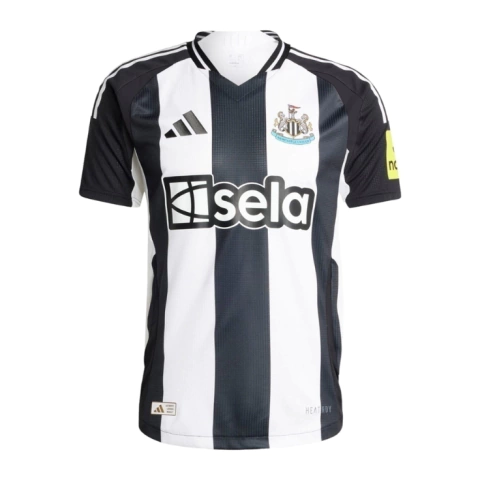 Camisa Newcastle I 24/25 Torcedor Adidas Masculina - Preto e Branco