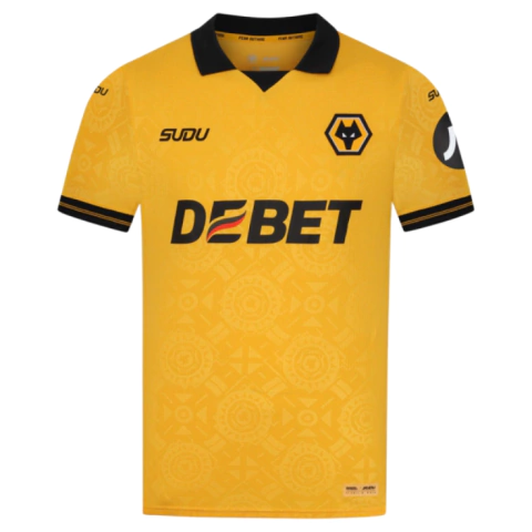 Camisa Wolves I 25/26 Torcedor Sudu Masculina - Laranja - comprar online