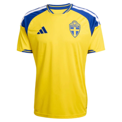 Camisa Suécia I Copa do mundo 2026 Torcedor Adidas Masculina - Amarelo