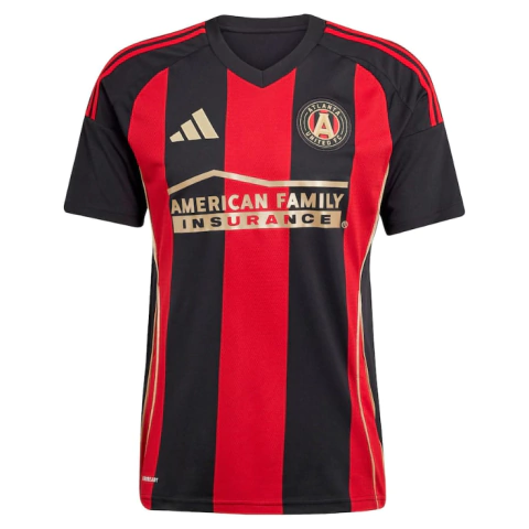 Camisa AtIanta 25/26 Torcedor Adidas Masculina - Vermelho e preto - comprar online