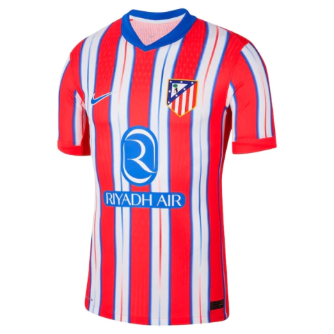 Camisa Atlético de Madrid I 24/25 Torcedor Nike Masculina - Vermelho e Branco