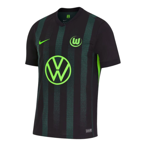 Camisa Wolfsburg II 25/26 Nike Torcedor Masculina - Verde e preto - comprar online