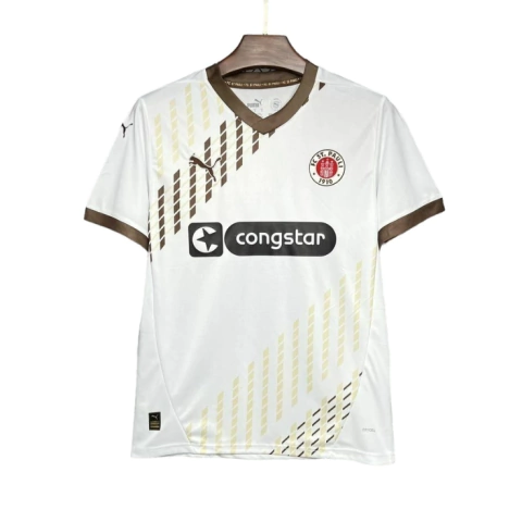 Camisa St. Pauli II 24/25 Torcedor Puma Masculina - Branca - comprar online