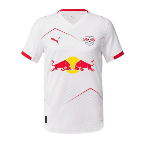 Camisa RB Leipzig I 25/26 Torcedor Nike Masculina - Branco e Vermelho - comprar online