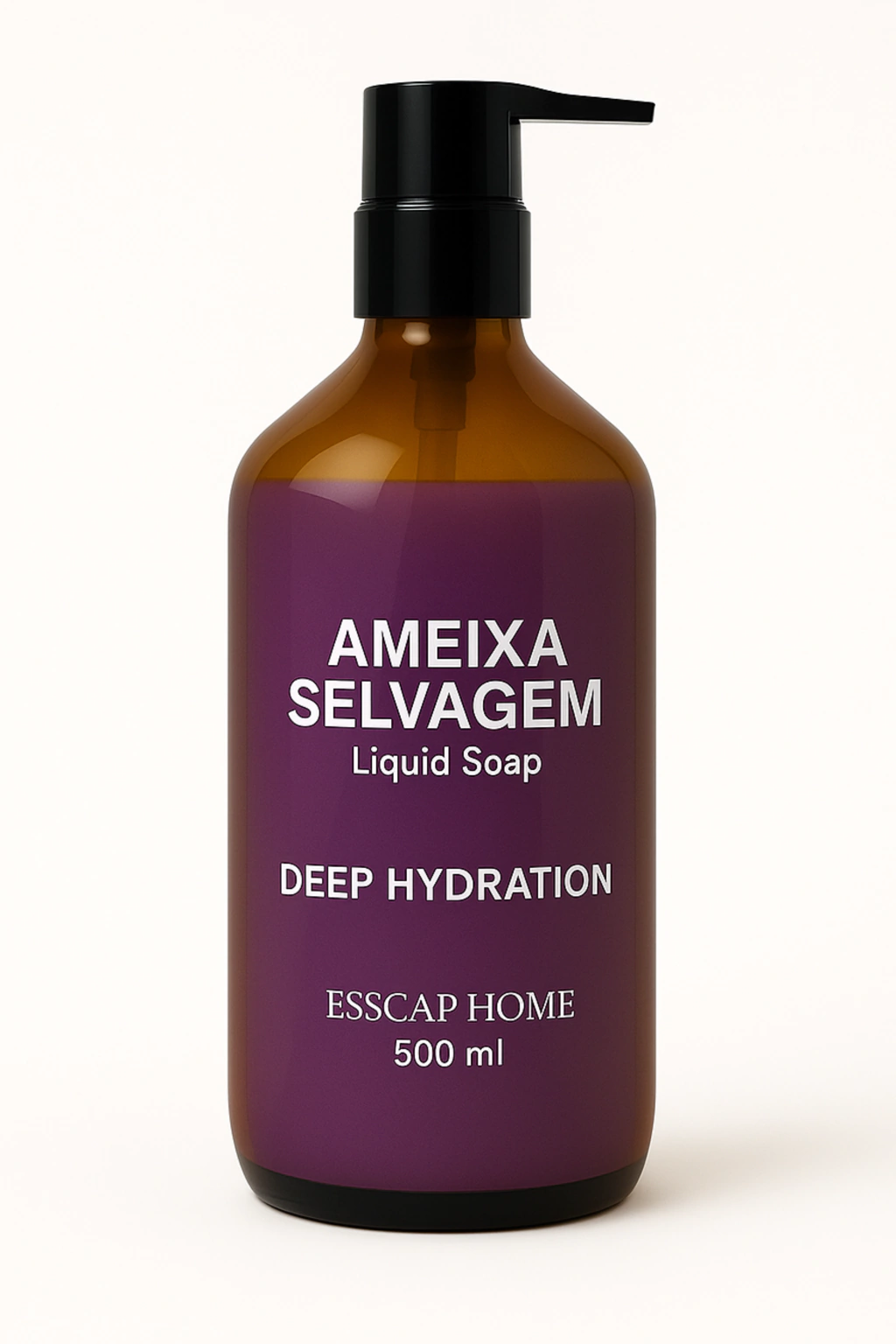 (500 ML) SABONETE LÍQUIDO HIDRATANTE AMEIXA