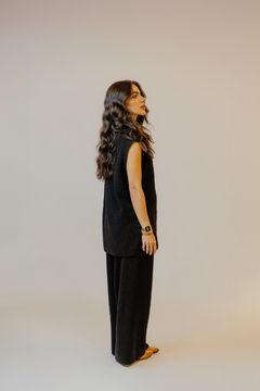 Conjunto preto trico Sa - comprar online