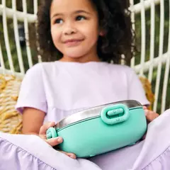 Imagen de WINCK - Lonchera de Acero Inoxidable para Niños: Divertida, Saludable y Sin Fugas