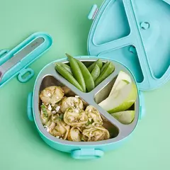 WINCK - Lonchera de Acero Inoxidable para Niños: Divertida, Saludable y Sin Fugas - Tresor de Zoe
