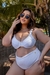 Biquíni Plus Size Santorini na internet