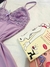 Camisola Elysia Bicolor Lavanda com Branco