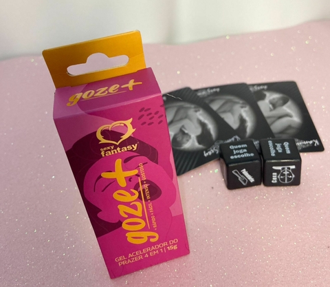 Gel Acelerador do Prazer 4 em 1 Goze+