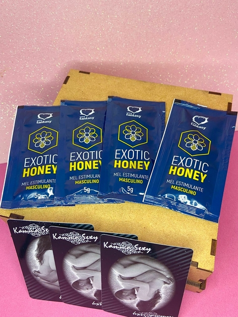 Exotic Honey Gel Estimulante Masculino Sachê 5g da Sexy Fantasy