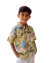 Camisa de Botões Safari Infantil Menino