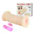 Passion Lady, vagina com dupla penetração, textura interna e cápsula vibratória, utiliza 2 pilhas AA