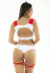 Fantasia de médica star, top, short e tiara - Via Sexy Shop