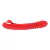 Vibrador ponto G duplo com 7 níveis de vai e vem, 2 níveis de estimulação na outra extremidade