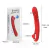 Vibrador ponto G duplo com 7 níveis de vai e vem, 2 níveis de estimulação na outra extremidade - comprar online