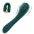 Vibrador com detalhe de glande, recarregável com 10 níveis de vibração na internet