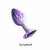 Plug anal de luxo com pedra acrílica - comprar online