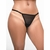 Tanga fio dental em tule e bijuteria com strass na internet